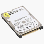 WD 2.5" 40GB WD400BEVE 8MB 5400RPM NOTEBOOK HDD (Bare drive)