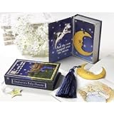 Over the Moon Vintage Moon Bookmark with Tassel in... by Baby Shower & Party Gift Ideas