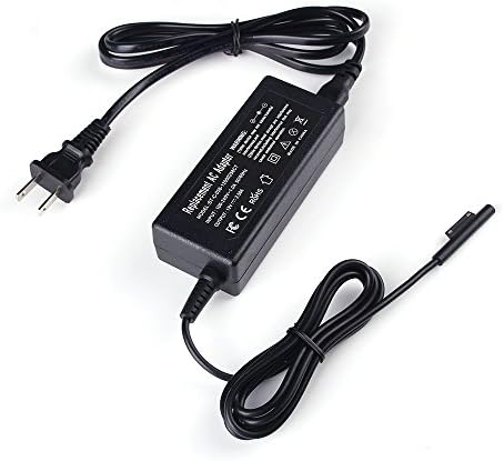 Omtrik US Plug Power Supply AC Adapter Cord for Microsoft Surface Pro 3 /PRO 4 Intel Core i5 i7 Tablet 12V 2.58A (Pro 3 Adapter Without Usb)