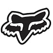 Fox Racing Head Sticker 2.5 Black