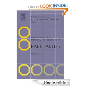 Handbook on the Physics and Chemistry of Rare Earths, Volume 35 (Handbook on the Physics & Chemistry of Rare Earths)