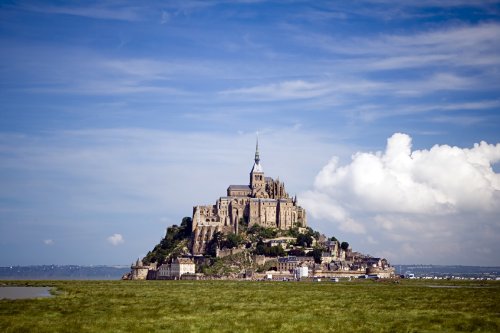 mont saint michel en amoureux