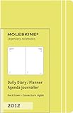 MOLESKINE モレスキン 2012年 デイリーダイアリー / ハードカバーライムグリーン / XS-