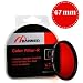 67mm Colored Round Lens Filter for Canon Nikon SLR Cameras-Color Orange