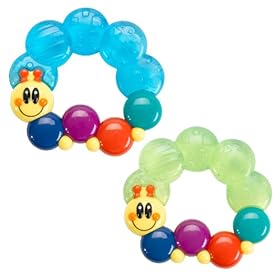 Baby Einstein: Caterpillar Cooling Water-Filled Teether - colors may vary