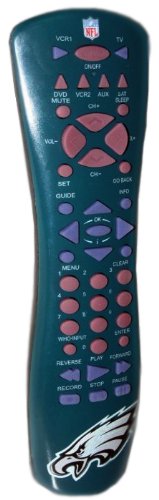 iHipTM 6-Device Universal TV Remote Control Features The NFL® Team Philadelphia Eagles (Philadelphia Eagles Logo)