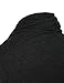 H2H Men's Shawl Collar Sleeveless Cardigan with No Button CHARCOAL US S/Asia M (KMOCASL01)