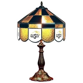 Stained Glass Table Lamp 22 Wichita State University Shockers