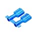 Panduit DPF14-250FIB-3K Reel Smart System DiscoGrip Female Disconnects, Nylon Fully Insulated, 16 - 14. AWG Wire Range, Blue, 0.250 x 0.032" Tab Size, 0.160" Max Insulation, 0.35" Width, 0.22" Height, 0.84" Length (3000 Pieces Per Reel)