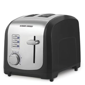 Black and Decker T2030 850-Watt 2-Slice Toaster by Black & Decker