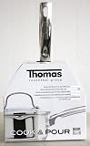 Thomas Cook&Pour Antihaft Kochtopf 20 cm,3 l,Kasserolle,Topf,Induktion,NEU