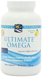 Nordic Naturals - Ultimate Omega, 1000 mg, 180 softgels