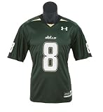 South Florida Bulls -No. 8- Women's Green Under Armour Replica Jersey