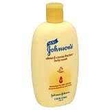 Johnson's Baby Wash, Shea & Cocoa Butter, 15-Ounce Bottles (Pack of 6)