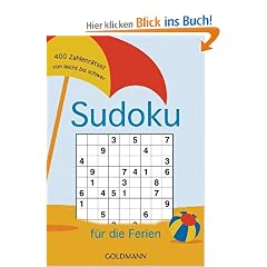 Sudoku f�r die Ferien: 400 Zahlenr�tsel von leicht bis schwer