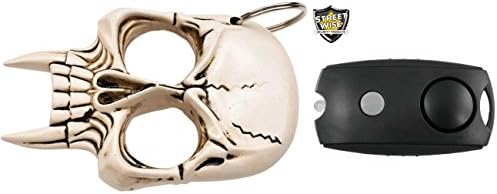 Skull Self Defense and Personal Alarm Keychain