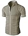 H2H Mens Casual/Dress Basic Designed Button Closure Slim Fit Shirts