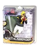 McFarlane Toys NFL Sports Picks Series 28 Action Figure Ben Roethlisberger (Pittsburgh Steelers) Retro Jersey Silver Collector Level Chase