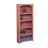 Sugar Creek Spiced Pine Bookshelf