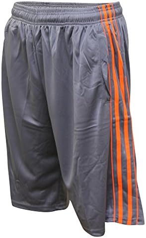Men's Striped Athletic Shorts