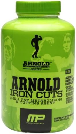 MusclePharm Arnold Schwarzenegger Series Iron Cuts, Capsules-120 ea