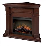 Dimplex SMP-195C-C-ST Oxford 26 Inch Corner Electric Fireplace With a Unique Corner Design