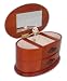 Beautiful Wooden Ballerina Musical Jewelry Box With Amazing Drawers Custom 18 Note