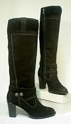 Tamaris TREND Leder Stiefel schwarz Gr. 37