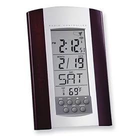 Date and Temperature Radio Control Clock