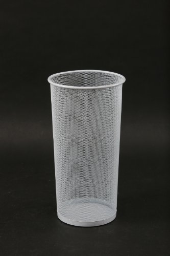 Cover image : FBC メッシュ 傘立て(大)(直径25.5x50) スチール製 (ホワイト) LD01-429-2WH
