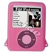 Apple iPod Nano 3 (3rd Generation) Soft Rubber Silicone Protector Skin Case Hot Pink 08