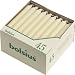 Bistro Low Smoke and Drip Free Candle White – 8″ (Box 45) – add some elegance to your table