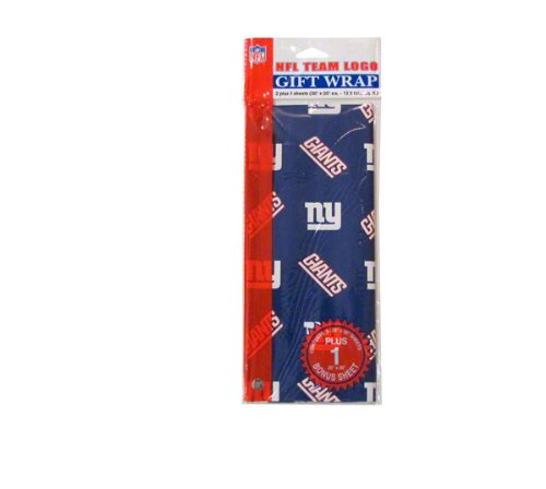 NFL New York Giants Wrapping Paper