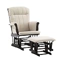Graco Avalon Glider & Ottoman Combo - Sandstone/ Espresso
