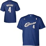 adidas - adidas Cleveland Cavaliers Ben Wallace Gametime Player T-Shirt