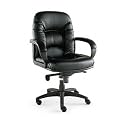 Alera NI42CS10B Nico Mid-Back Swivel/Tilt Chair, Black