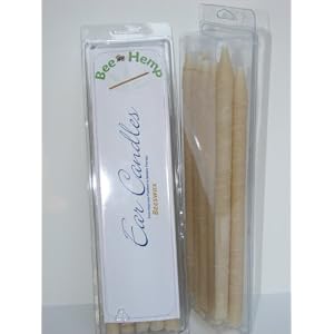 Click here to buy Beeswax Ear Candles 10 Pk by Bee-Hemp Inc.