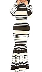 Long Sleeves Full Length Polyester/Spandex Mermaid High-Neck Colorblocking  Jumpsuit  With Ruffles