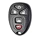 nj365 GM/L:22733524 5 Buttons New PAD + Button for Gm Buick Chevrolet Pontiac Satur Remote Key Keyless Car Case No Chips Inside