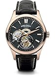 Armand Nicolet L06 Black Dial Alligator-Croc Manual Men's Watch