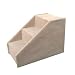 Maxi Pet Stairs 3-Step (Beige, 22 in. x 18.5 in. x 31 in. )
