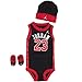 Michael Jordan 3-Piece Infant Set Size 0-6 Months In Black and Red