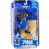 McFarlane Toys NBA Sports Picks Series 17 2009 Wave 2 Action Figure Chris Paul (New Orleans Hornets) Teal Jersey Silver Collector Level Chase