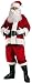 Rich Velvet Santa Suit with Faux Fur, Hat, Belt, Boot Tops and Gloves