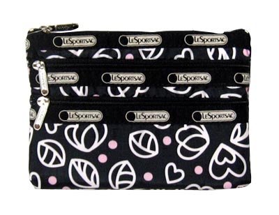 (レスポートサック) LeSportsac 7158 3-ZIP Cosmetic 3061