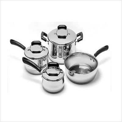Range Kleen 7 Piece Stainless Steel Set.