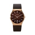Skagen Herrenarmbanduhr Slimline Leder 233XXLRLD