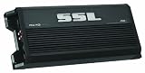 Sound Storm Laboratories AE140D AERO 4000W Class D One Ohm Stable Monoblock Amplifier with High/Low Crossover and Remote Subwoofer Level Control - Black/silver