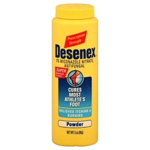 Desenex Antifungal Powder, Cures Athletes Foot - 3 OZ, 3 Pack
