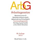Arbeitsgesetzevon "Beck-Texte im dtv"